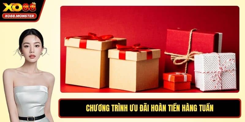 Chương trình ưu đãi hoàn tiền hàng tuần