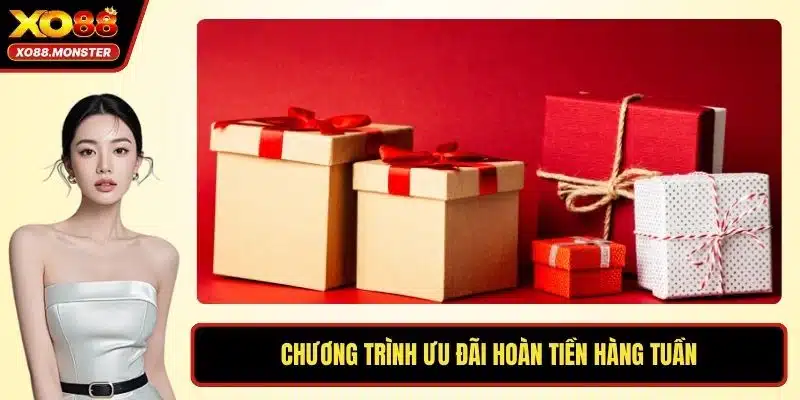 Chương trình ưu đãi hoàn tiền hàng tuần